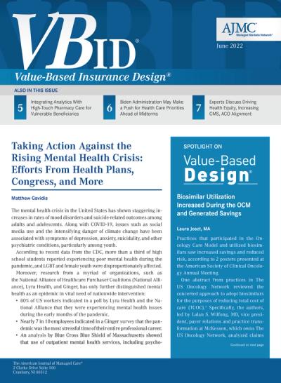 VBID® Value-Based Insurance Design® Newsletter