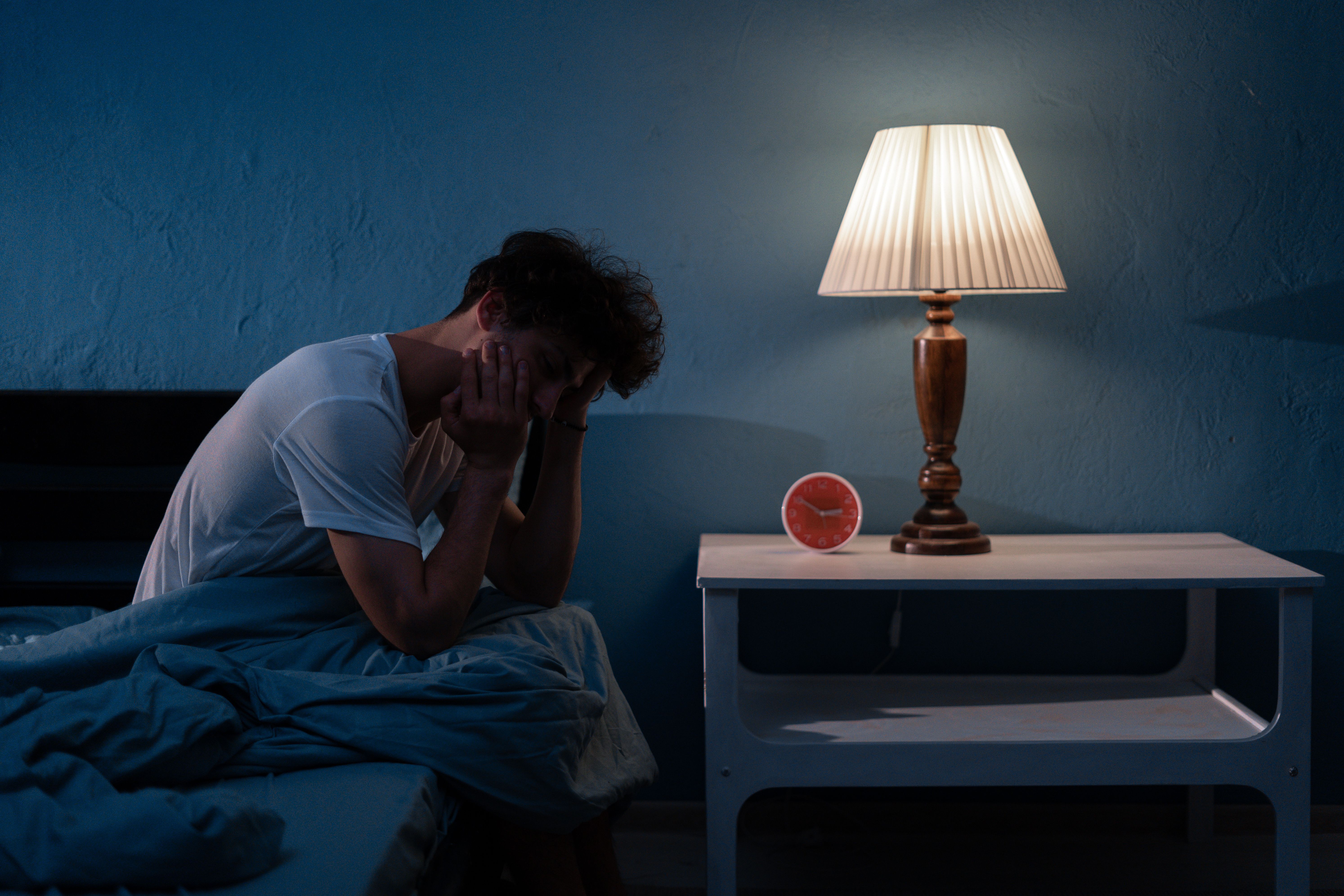 Man Wrestling With Sleeplessness | image credit: mtrlin - stock.adobe.com