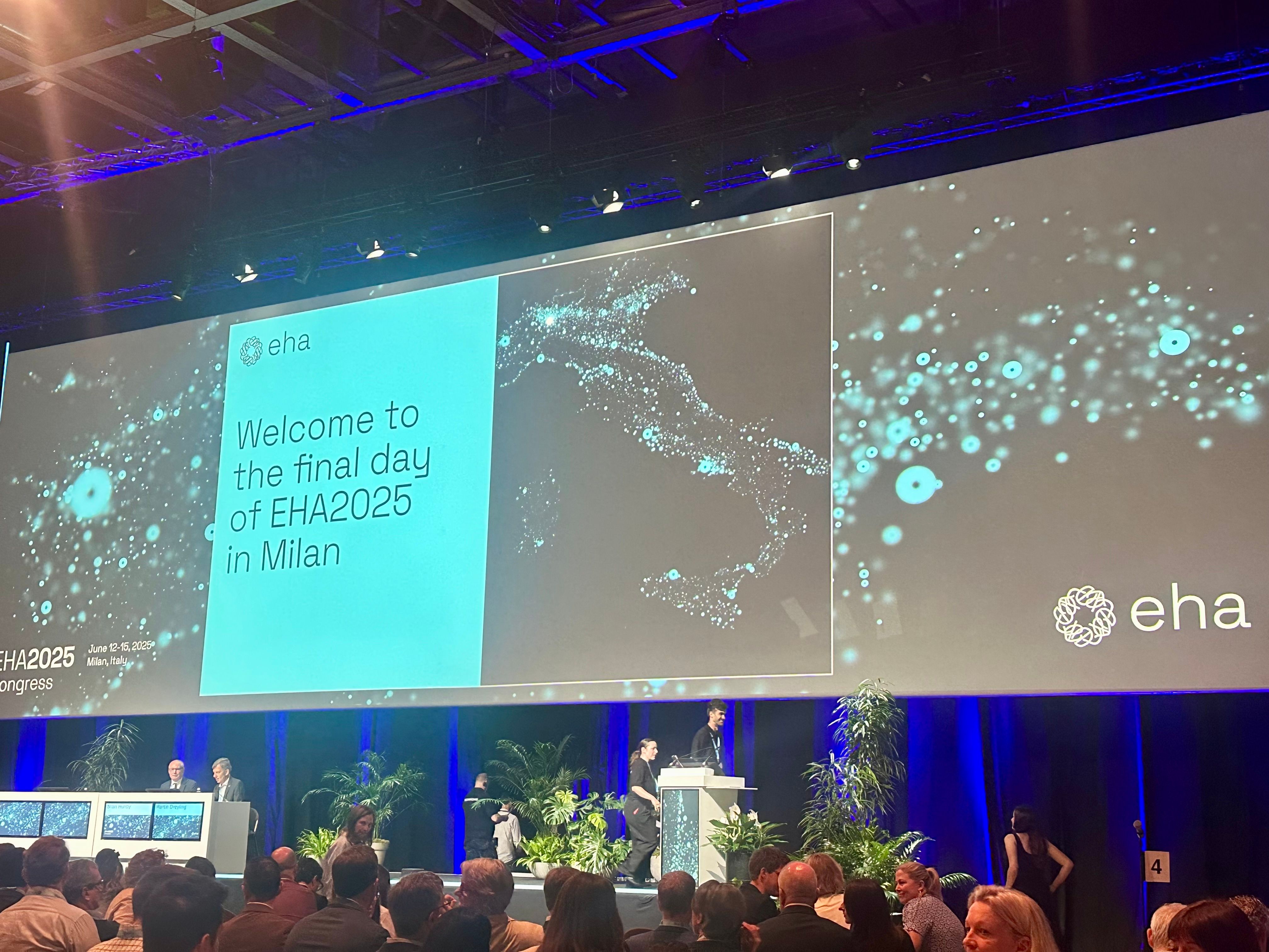 EHA 2025 late-breaking abstract session - | Image Credit: © Christina Mattina