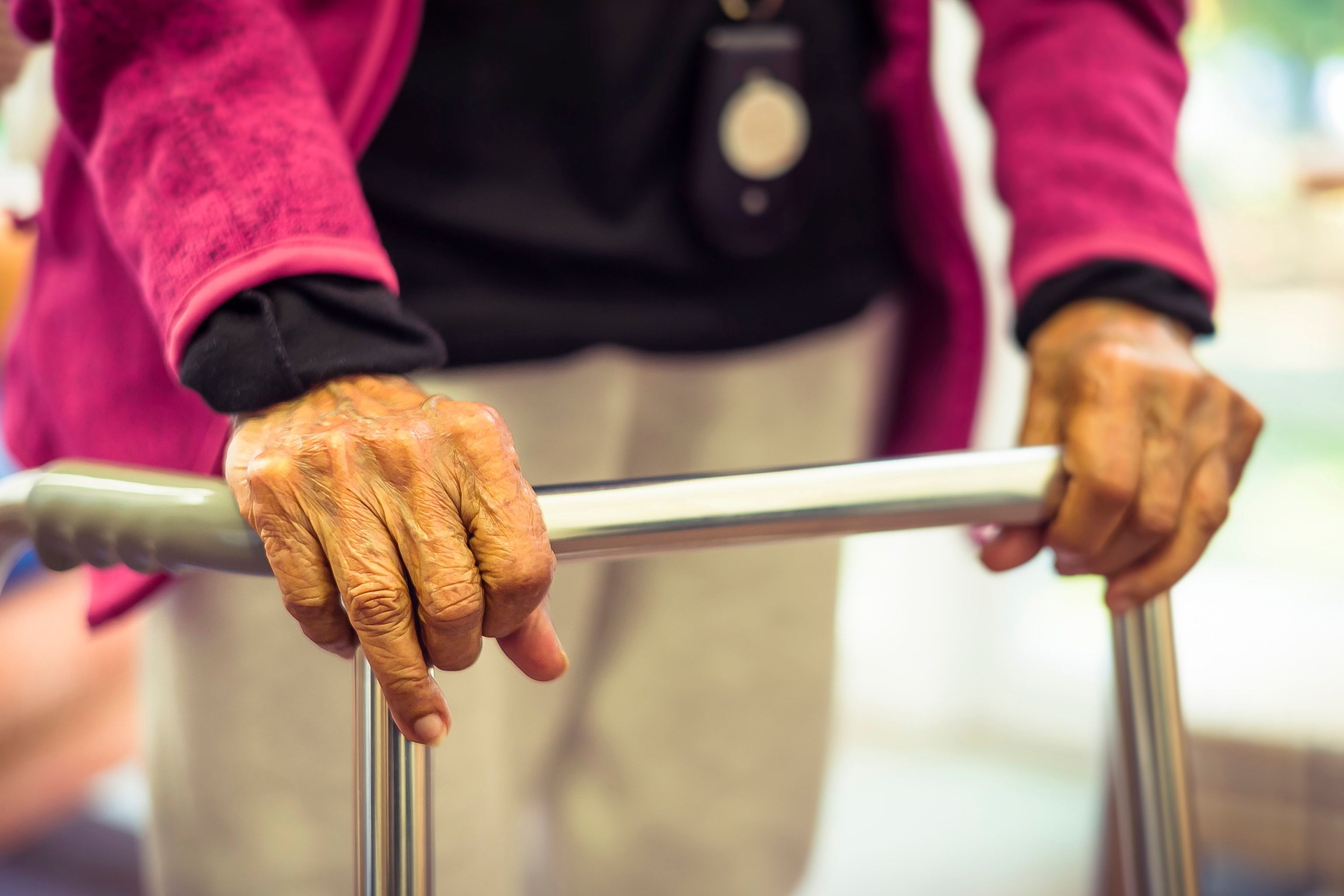 Frail woman using walker | Image credit: Paul Maguire - stock.adobe.com