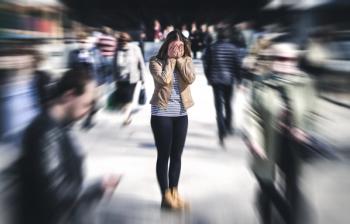 patient with mental health issues