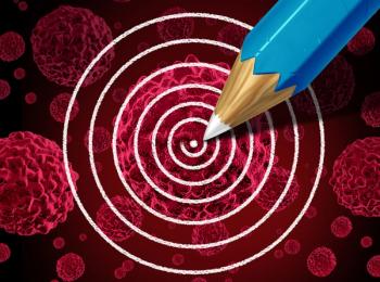 Target drawn on cancer cells