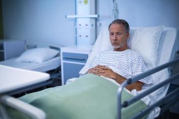 Patient in hospital.