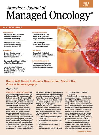 American Journal of Managed Oncology®