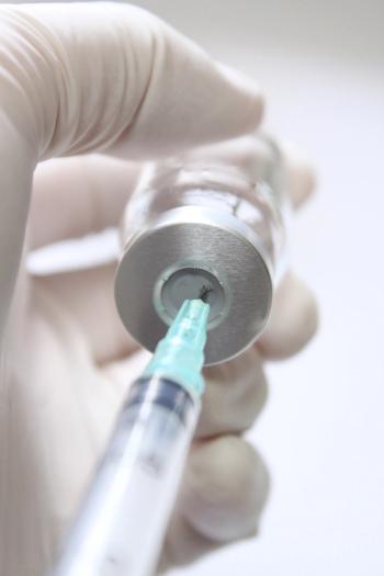syring in vial
