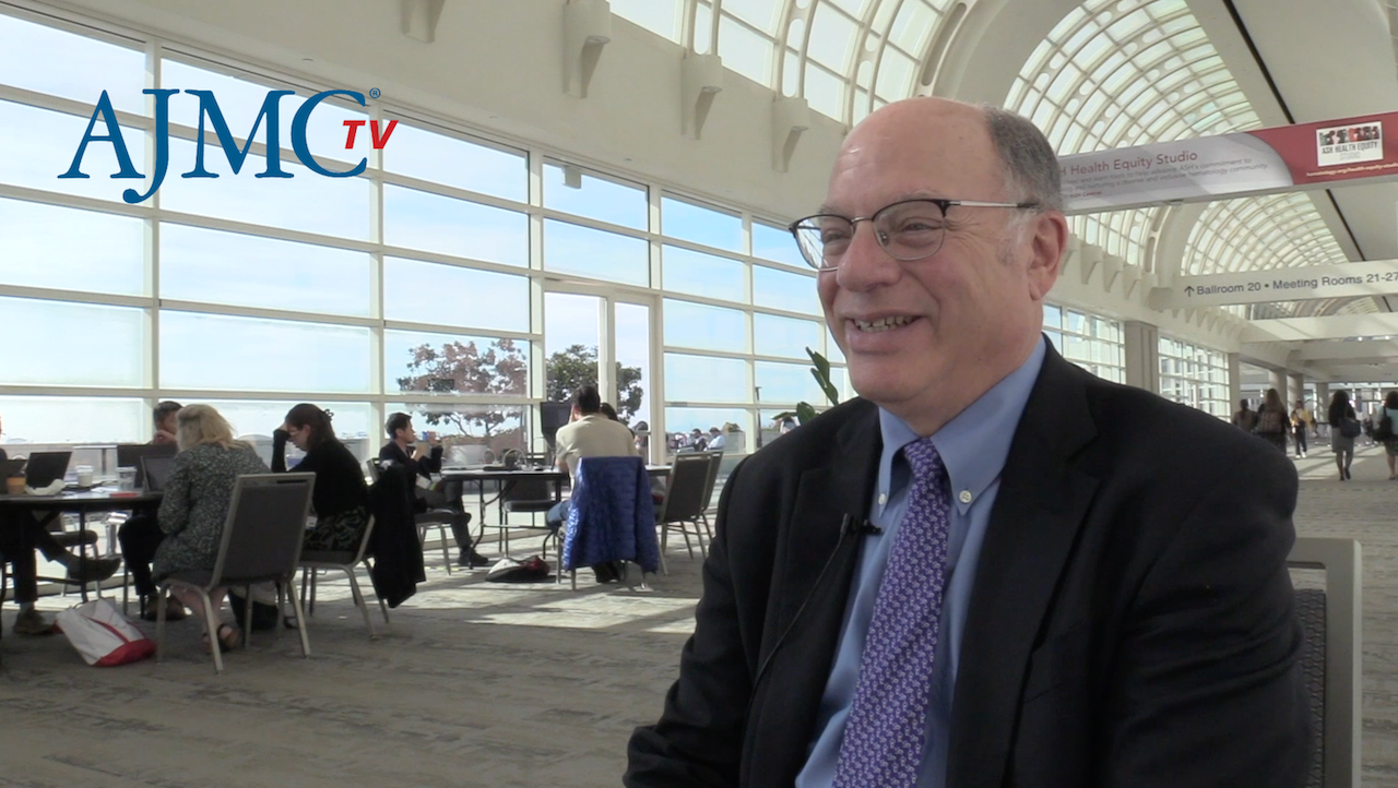 Screenshot of an interview with Robert Rifkin, MD