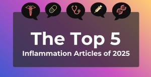 Top 5 inflammation articles | Image Credit: Venngage