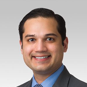 headshot for Raj Chovatiya, MD, PhD