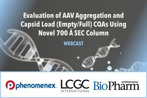 Evaluation of AAV Aggregation & Capsid Load (Empty / Full) CQAs Using Novel 700 Å SEC Column