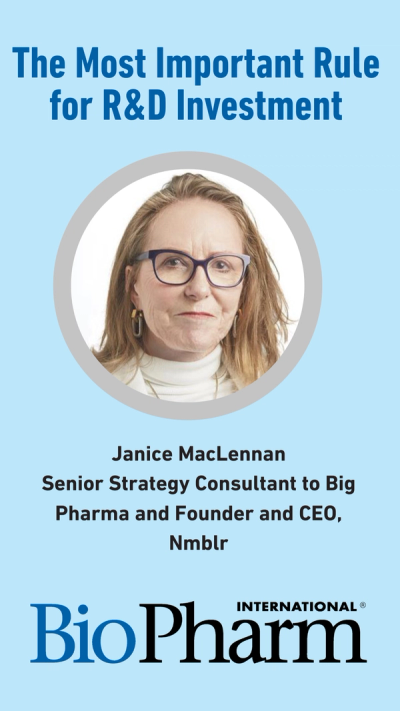 The Most Important Rule for R&D Investment