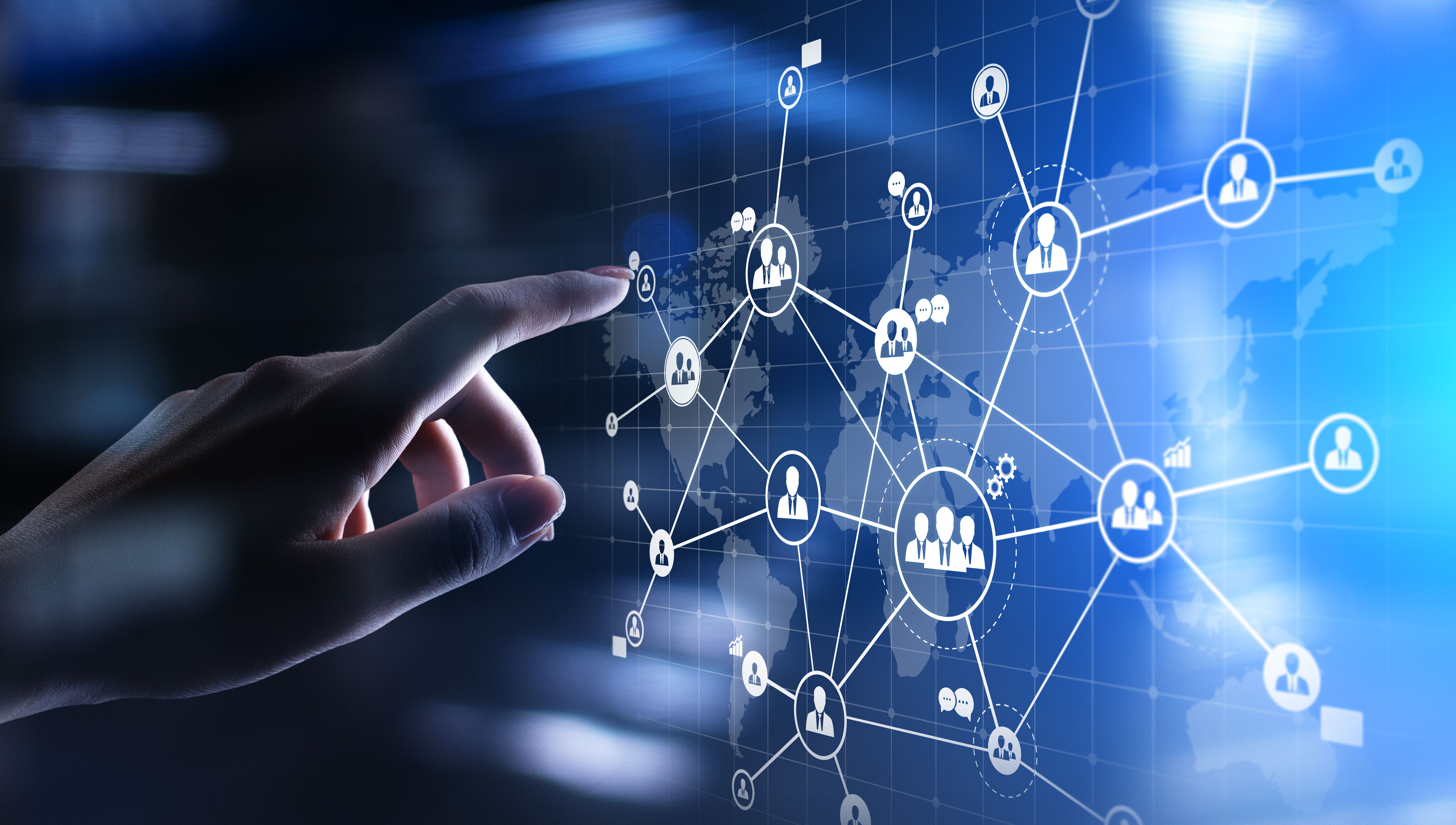 Mixed media, HR, Human resources and global recruitment, outsourcing concept on virtual screen. | Image Credit: © WrightStudio - stock.adobe.com