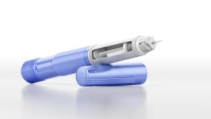 Sterile insulin pen. Ozempic, semaglutide, wegovy medical device. Diabetes, obesity treatment. Portable injection system, precision needle, ergonomic design. Pharmaceutical industry, healthcare 3D | Image credit: © Corona Borealis - © Corona Borealis - stock.adobe.com