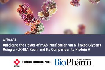 Unfolding the Power of mAB Purification via N-linked Glycans Using a FcR-IIIA Resin and Its Comparison to Protein A