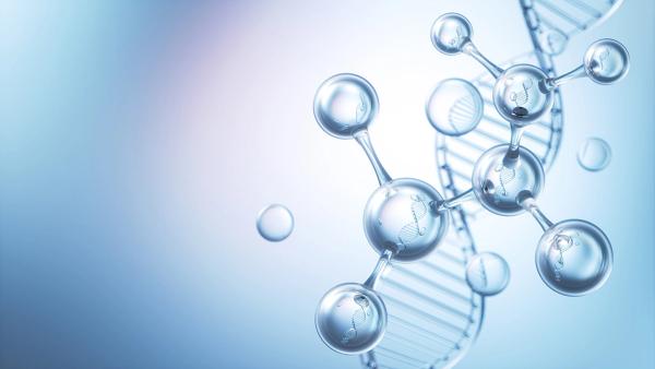 molecule or atom, Abstract structure for Science or medical background, 3d illustration. | Image credit: © Anusorn - © Anusorn - stock.adobe.com