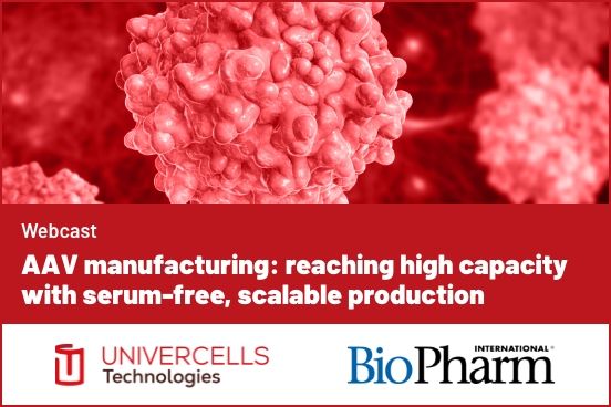AAV manufacturing: reaching high capacity with serum-free, scalable production
