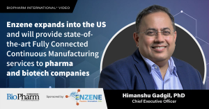 Enzene Expands Into the US and Will Provide State-of-the-Art Fully Connected Continuous Manufacturing Services to Pharma and Biotech Companies