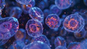 A closeup of a cell culture showing a single hybridoma cell producing monoclonal antibodies against a target antigen | Image Credit: © Justlight - © Justlight - stock.adobe.com