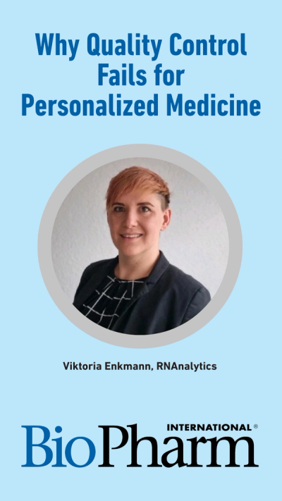 Why Quality Control Fails for Personalized Medicine