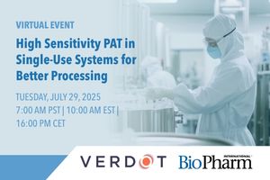 High Sensitivity PAT in single-use systems for better processing