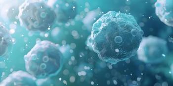 3D medical illustration of genetically engineered CAR-T immune cells designed to target and destroy multiple myeloma cancer cells during immunotherapy treatment.. | Image Credit: © Anastasiia -stock.adobe.com
