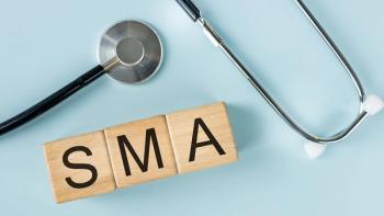 SMA, spinal muscular atrophy, Written on wooden blocks, a rare disease in which, due to a genetic defect, neurons in the spinal cord responsible for muscle contraction and relaxation gradually die | Image credit: © Rochu_2008 - © Rochu_2008 - stock.adobe.com