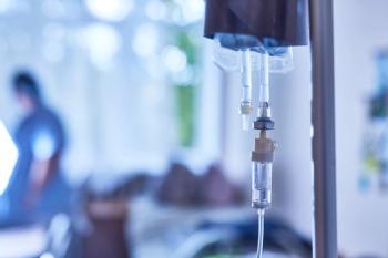 Chemotherapy infusion bag in clinical setting representing unmet need in advanced metastatic colorectal cancer treatment and LTZ-232 bispecific antibody IND clearance. | Image Credit: © st.kolesnikov - stock.adobe.com