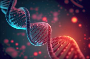 3d rendered genetic illustration of human dna under microscope created with generative ai technology | Image Credit: © Picture Office - stock.adobe.com.