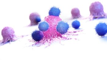 3D rendered illustration of a cancer cell being attacked by leukocytes. | Image Credit: © Sebastian Kaulitzki - stock.adobe.com