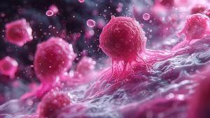 Cancer cells forming a solid tumor mass, with detailed cell structure and environment | Image credit: © Ummeya - © Ummeya - stock.adobe.com