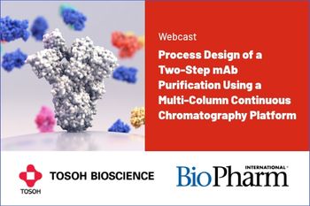 Process Design of a Two-Step mAb Purification Using a Multi-Column Continuous Chromatography Platform