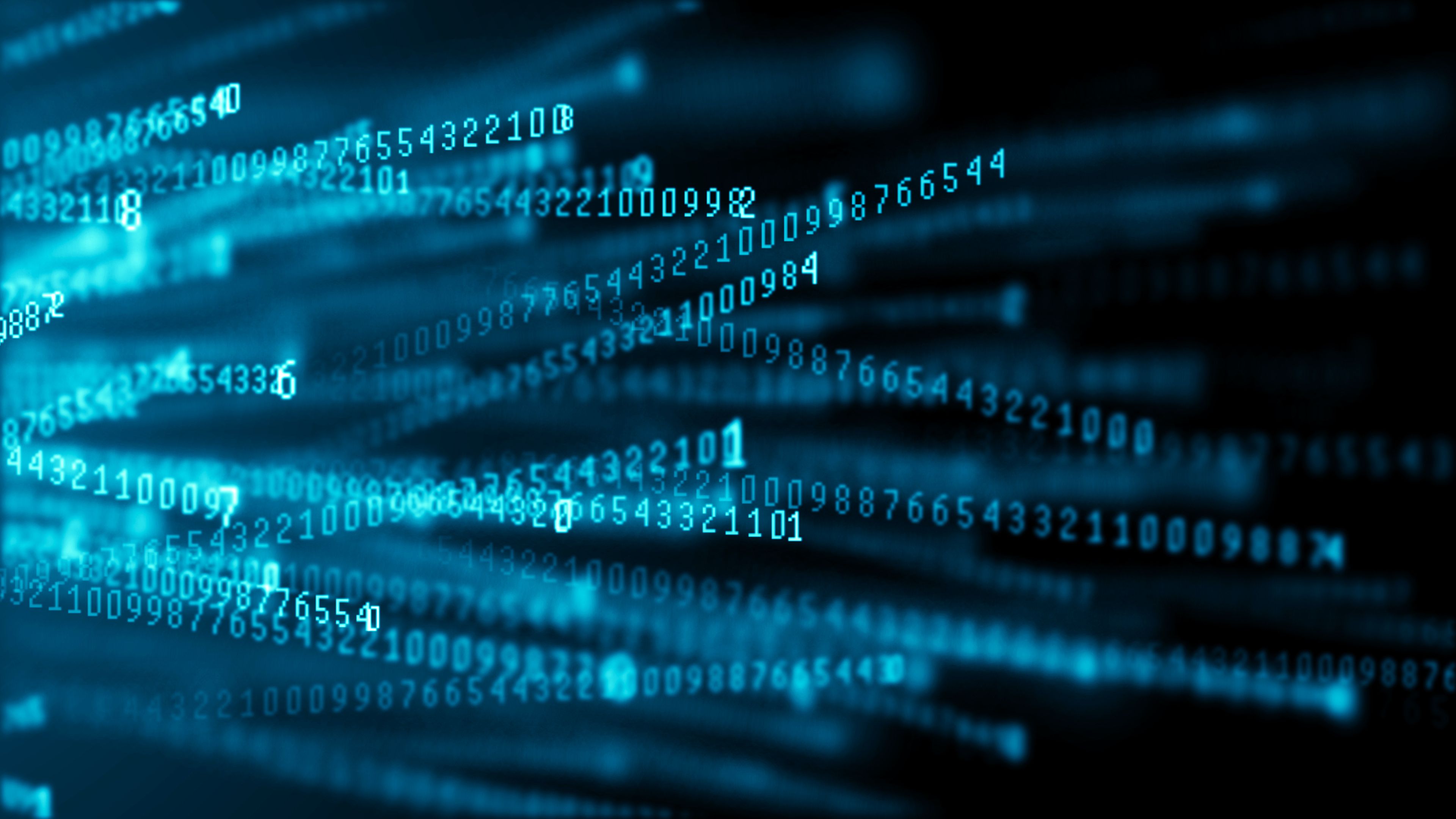 Data technology background. Big data visualization. Flow of data. Information code. Background in a matrix style. 4k rendering. | Image Credit: © Dmitry - stock.adobe.com
