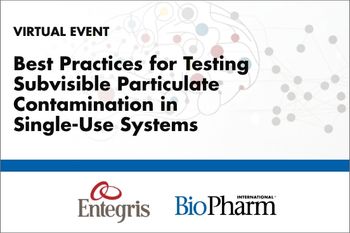 Best Practice Techniques for Testing Subvisible Particulate Contamination in Single Use Systems