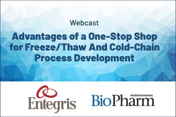 Advantages of a One-Stop Shop for Freeze/Thaw And Cold-Chain Process Development