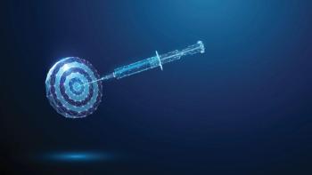 Syringe aimed at the center of a target. Pharmacogenetics concept, symbolizing precise drug delivery based on genetic profiles. Low poly style | Image Credit: ©Елена Бутусова -stock.adobe.com
