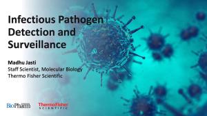 Infectious Pathogen Detection and Surveillance with Madhu Jasti