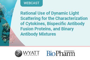 Rational use of Dynamic Light Scattering for the Characterization of Cytokines, Bispecific Antibody Fusion Proteins, and Binary Antibody Mixtures