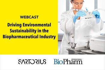 Driving Environmental Sustainability in the Biopharmaceutical Industry
