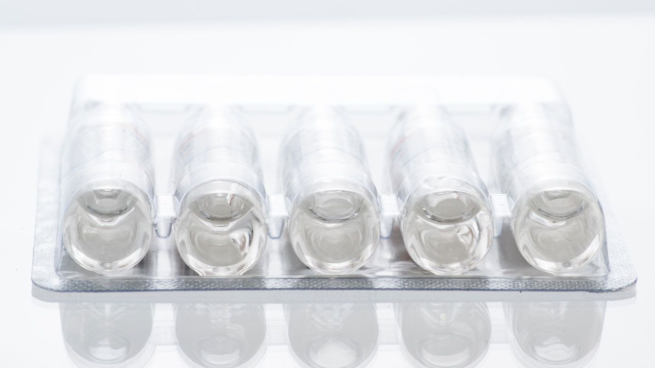 blister packaging for vials
