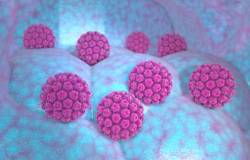 Human papillomavirus infection. Virus. HPV is the most common sexually transmitted infection globally. HPV infection is caused by human papillomavirus, a DNA virus from the papillomavirus family, 3d | Image Credit: © Naeblys - stock.adobe.com