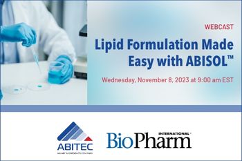 Lipid Formulation Made Easy with ABISOL™