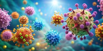 Rendering of Antibody drug conjugates (ADCs) delivering chemotherapy agents to cancer cells. | Image Credit: © Nasnunt  -stock.adobe.com 