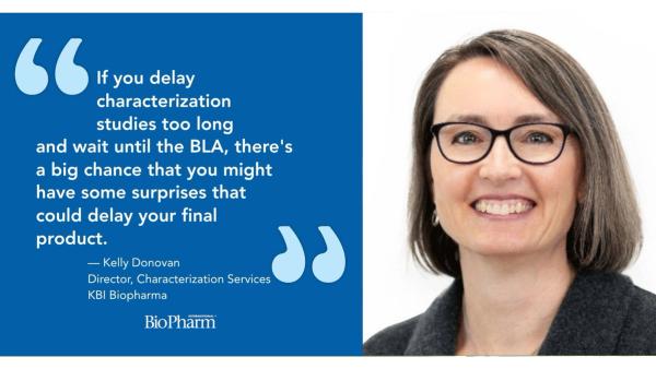 Kelly Donovan, KBI Biopharma, headshot | Image source: LinkedIn.com