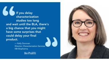 Kelly Donovan, KBI Biopharma, headshot | Image source: LinkedIn.com
