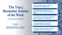 The Top 5 Biosimilar Articles for the Week of October 28