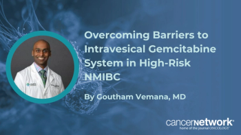 Goutham Vemana, MD, discussed navigating regional access logistics, insurance coverage, and patient assistance programs to deliver intravesical gemcitabine in NMIBC.