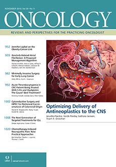Oncology Vol 30 No 11