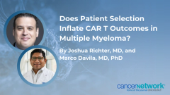 Does Patient Selection Inflate CAR T Outcomes in Multiple Myeloma?