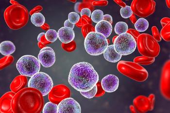 Acute lymphoblastic leukemia, bone marrow smear, 3D illustration | Image Credit: © Dr_Microbe - stock.adobe.com