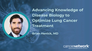 Brian Henick, MD, discussed plans to investigate agents targeting ULBP-2/5/6, antibody drug conjugates, and other novel therapies in lung cancer research.
