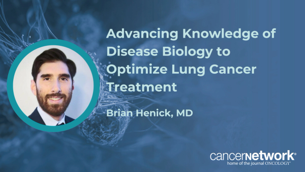 Brian Henick, MD, discussed plans to investigate agents targeting ULBP-2/5/6, antibody drug conjugates, and other novel therapies in lung cancer research.